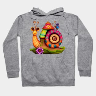 Colorful Snail #6 Hoodie